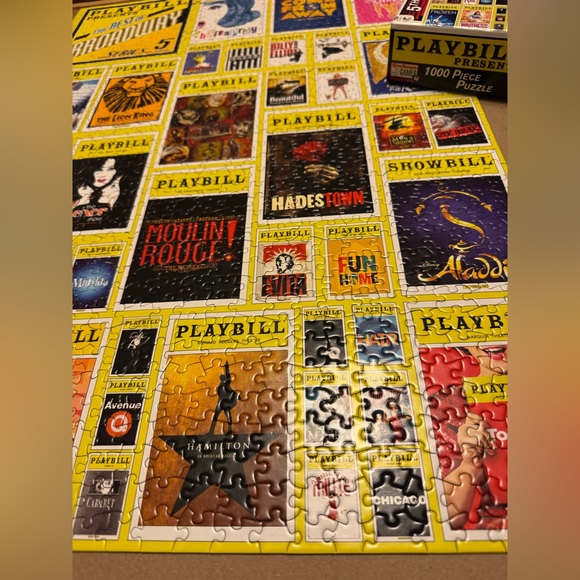 Playbill Presents 1000pc Puzzle - Picture 4 of 6